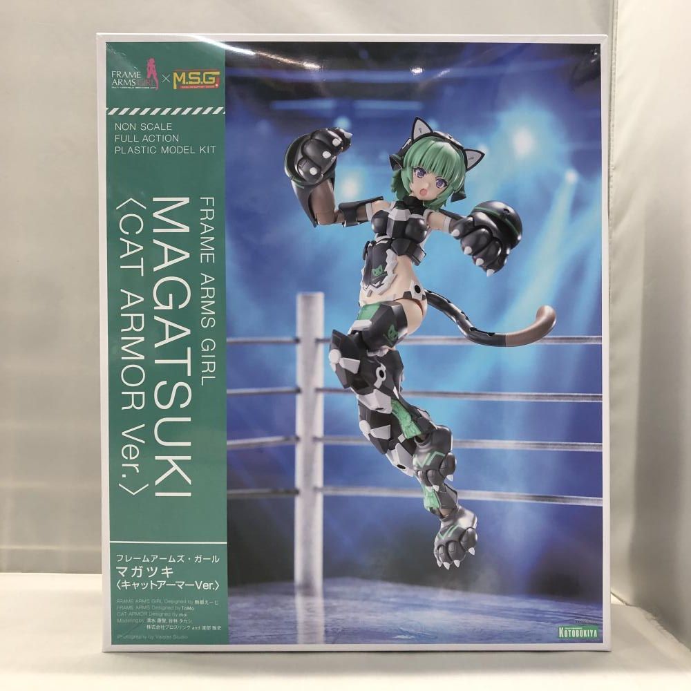【中古】ｷｬﾗﾌﾟ）壽屋 マガツキ キャットアーマーVer. フレームアームズ・ガール FG161[15][240015289819]