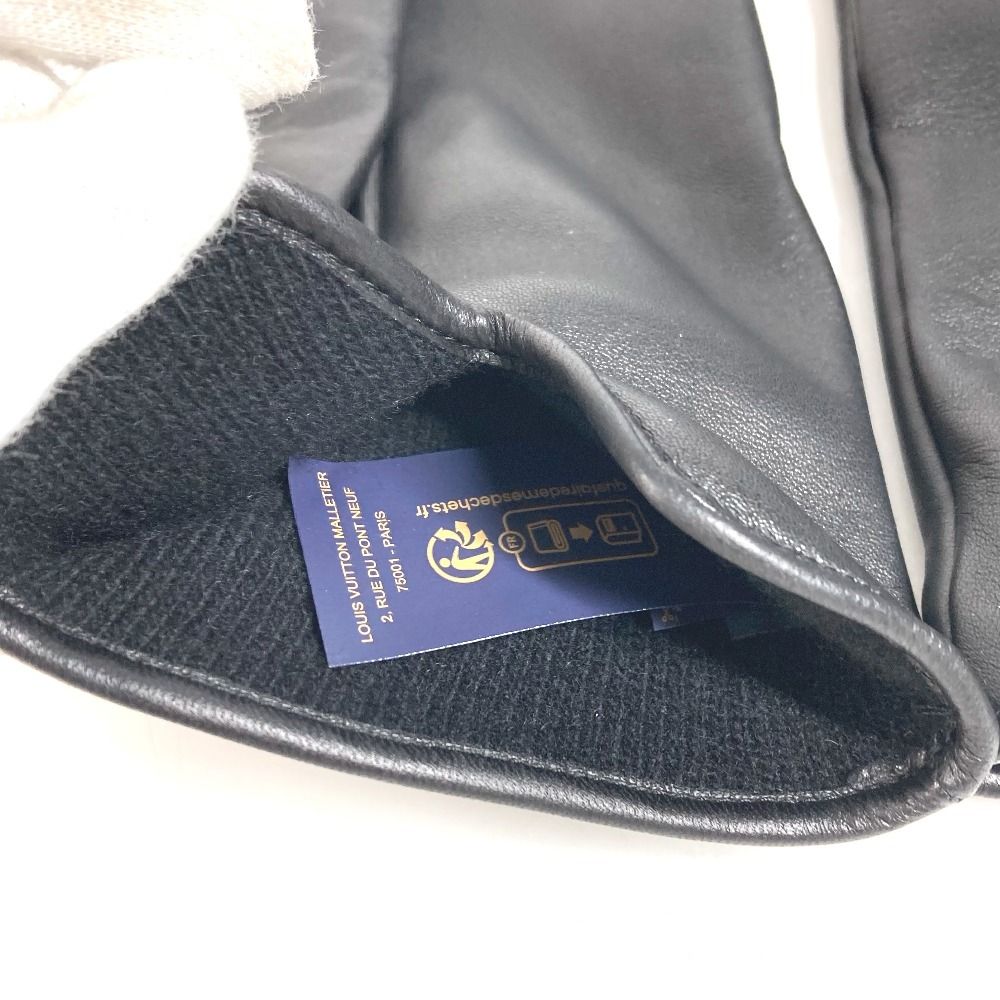 LOUIS VUITTON ルイヴィトン 手袋 グローブ LV ブラゾン M7737I レザー