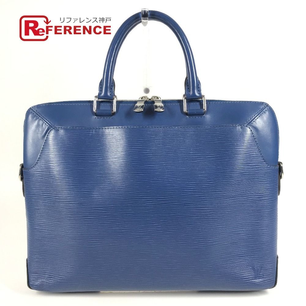 LOUIS VUITTON ルイヴィトン ビジネスバッグ オリバー M51691 エピレザー ブルー