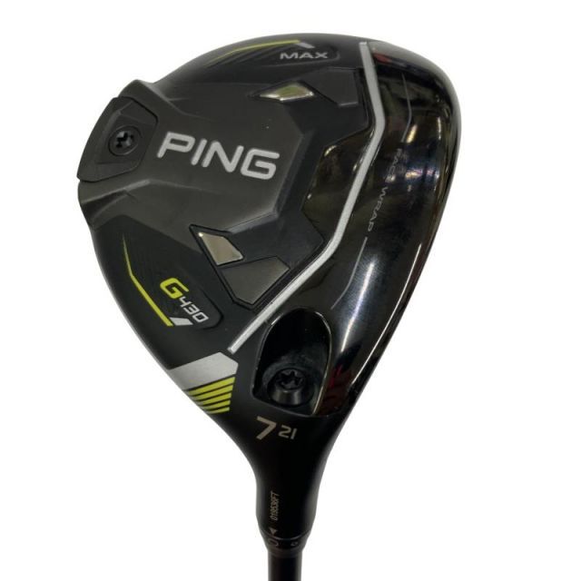 【中古】 ピン G430 MAX 7W フェアウェイウッド FW 純正特注シャフト (フレックスSR) メンズ 男性用 右利き 右用 Cランク ゴルフクラブ