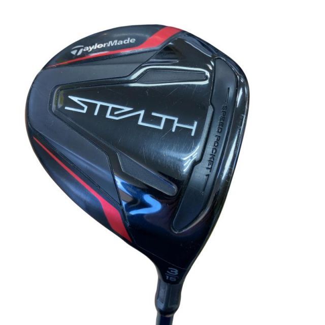 【中古】 テーラーメイド STEALTH 3W フェアウェイウッド FW リシャフト (フレックスその他) メンズ 男性用 右利き 右用 Cランク ゴルフクラブ