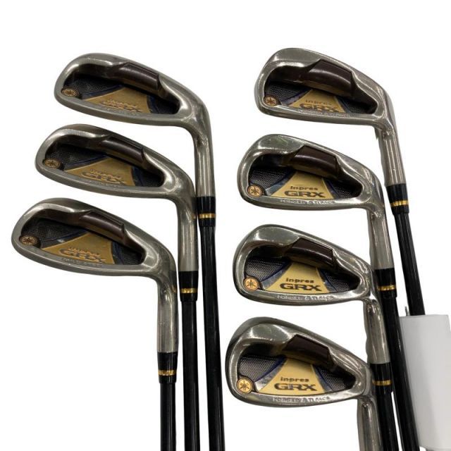 【中古】 ヤマハ inpres GRX(2008) 7S アイアンセット IR MUX-408I (フレックスR) メンズ 男性用 右利き 右用 Cランク ゴルフクラブ