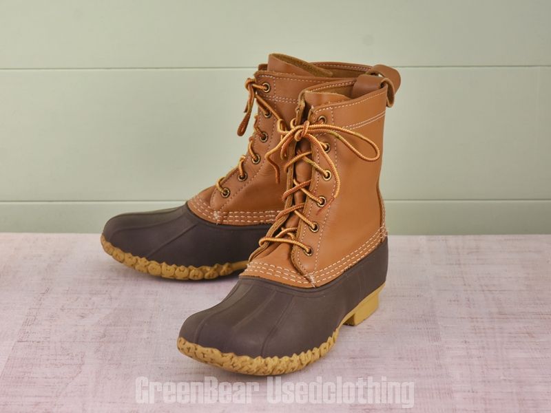 E758 USA製 L.L.Bean ビーンブーツ 茶 レディース 24～24.5cmくらい