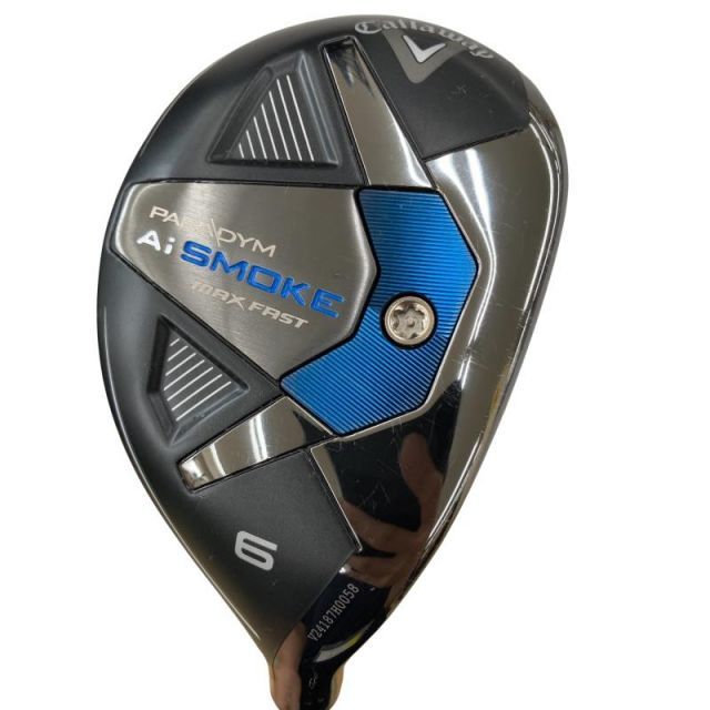 【中古】 キャロウェイ PARADYM Ai SMOKE MAX FAST U6 ユーティリティ UT リシャフト (フレックスその他) メンズ 男性用 右利き 右用 Cランク ゴルフクラブ
