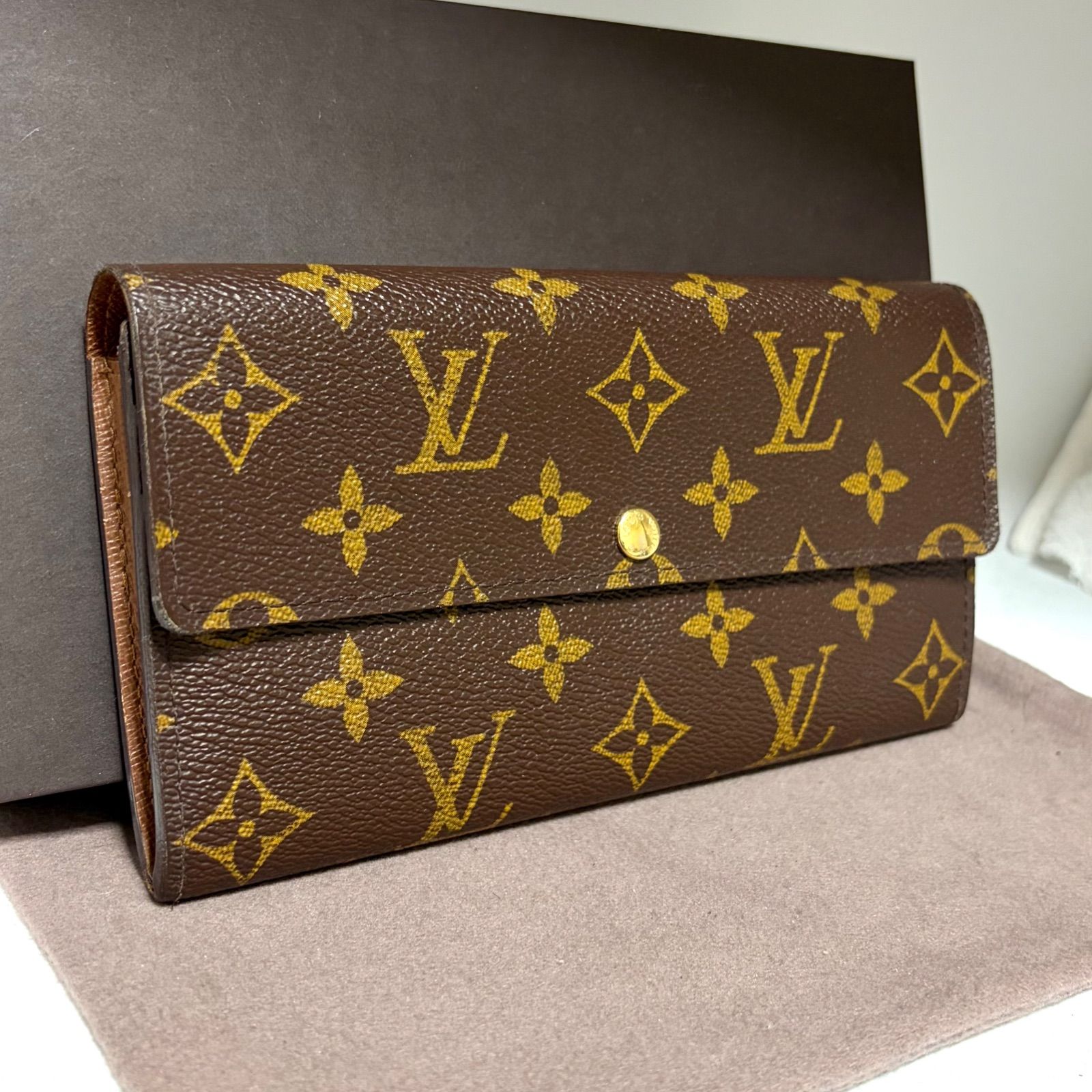 d78 ポルトフォイユ サラ 旧型 Louis Vuitton ルイ ヴィトン 2つ 折り 