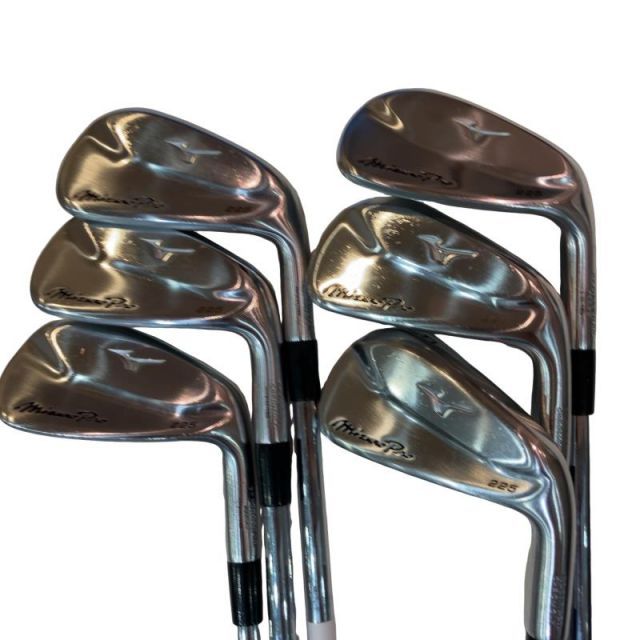 【中古】 ミズノ Mizuno Pro 225 6S アイアンセット IR 純正特注シャフト (フレックスS) メンズ 男性用 右利き 右用 Cランク ゴルフクラブ