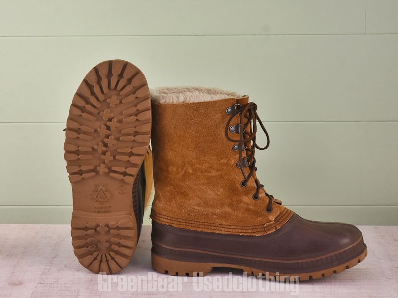 E763 USA製 SOREL ビンテージ スノーブーツ 茶 メンズ 9 27cm - メルカリ