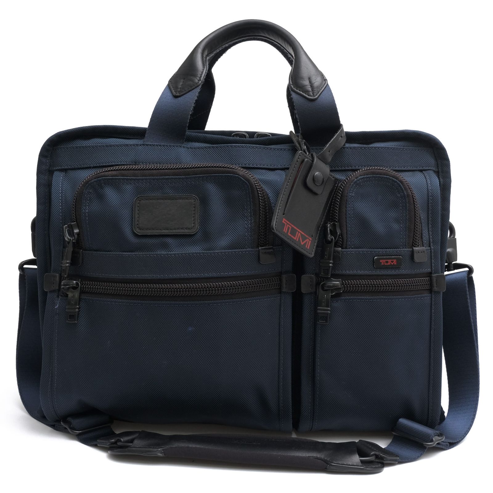 トゥミ／TUMI バッグ ブリーフケース ビジネスバッグ 鞄 ビジネス メンズ 男性 男性用 ナイロン レザー 革 本革 ネイビー 紺 26108NVSE ALPHA Ballistic Business Organizer Portfolio Brief