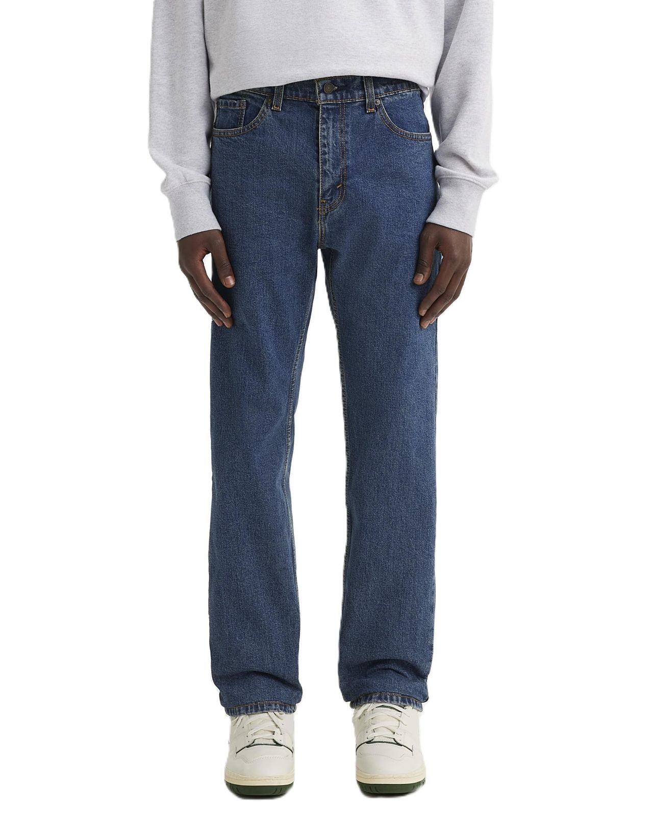 [リーバイス] ジーンズ 505T レギュラーストレート T3 メンズ 00505-1454 US W36 L32 [00505-1454 STONEWASH STRETCH] [W36 / L32]
