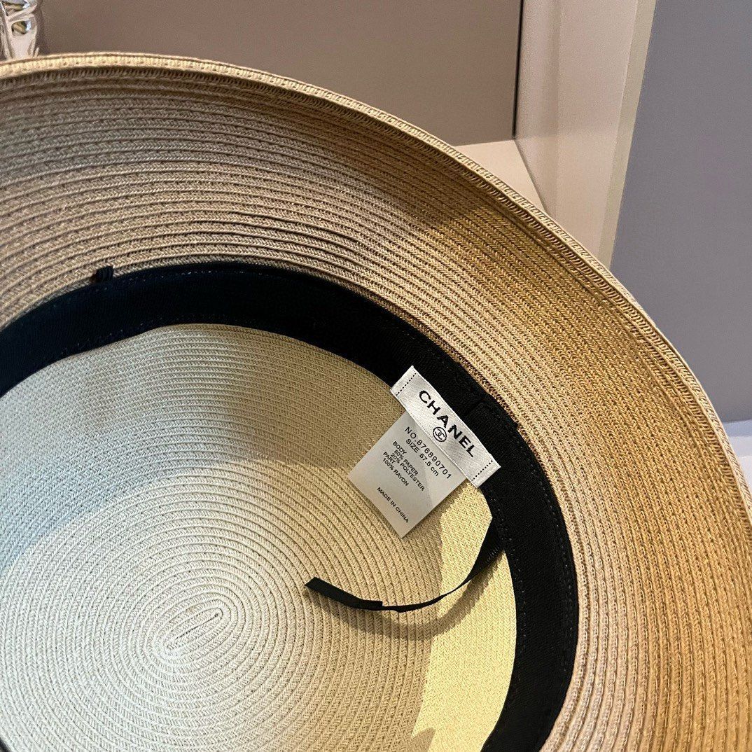 Chanel シャネルのランタンスタイルのストローハット ハイエンドカスタム仕様 名媛に欠かせないアイテム 頭周り 57cm -WTO輸入 Chanel シャネルのランタンスタイルのストローハット ハイエンドカスタム仕様 名媛に欠かせないアイテム 頭周り 57cm -WTO輸入