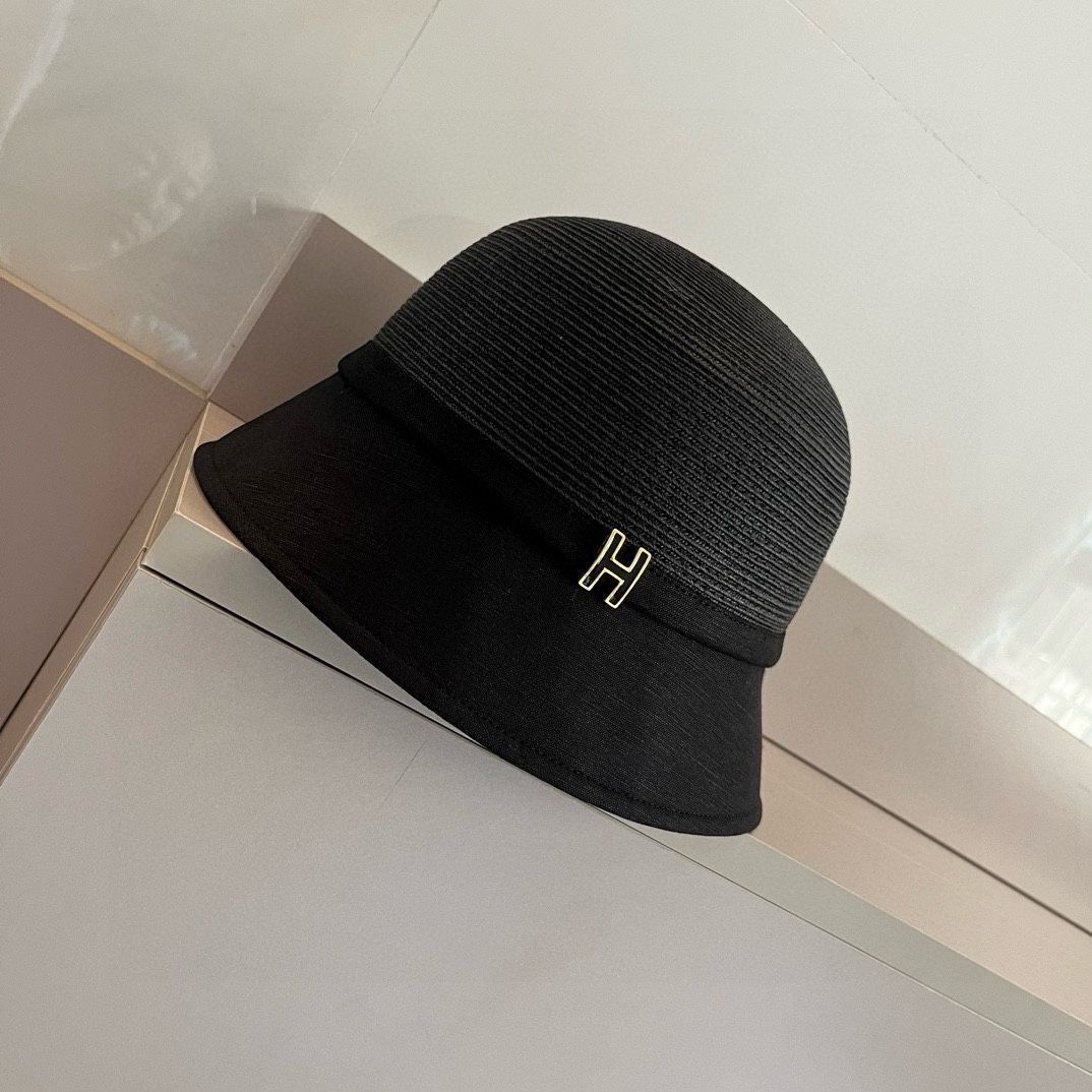 Dior（ディオール） 新モデルのストローハット、アニマルプリントがミックスされた日除け用ストローハット、頭囲 57cm -WTO輸入