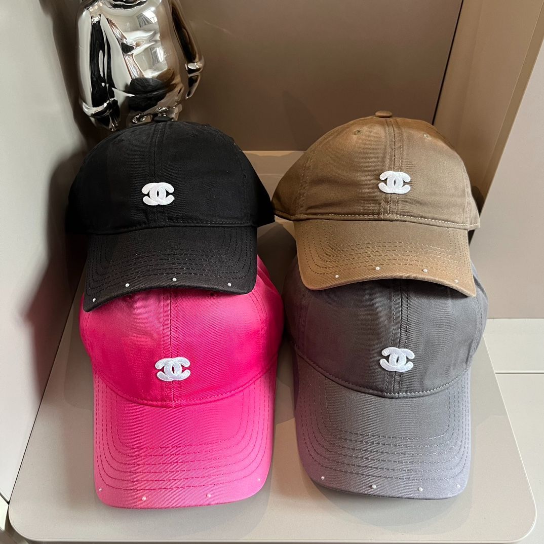 Chanel（シャネル）のグラデーションベースボールキャップ -WTO輸入1
