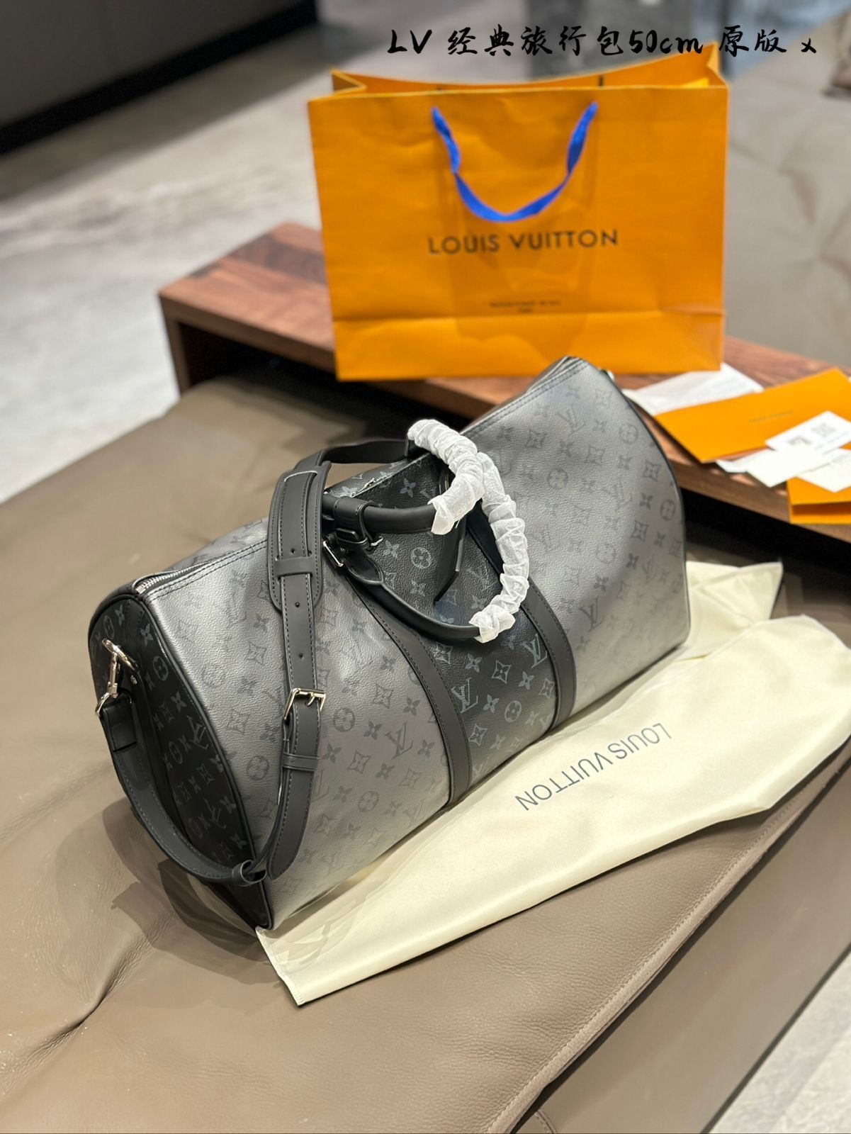 【今日特価】LV Keepall 50 Monogram Travel Bag ルイ・ヴィトン キープオール 50 モノグラム トラベルバッグ-WTO輸入2