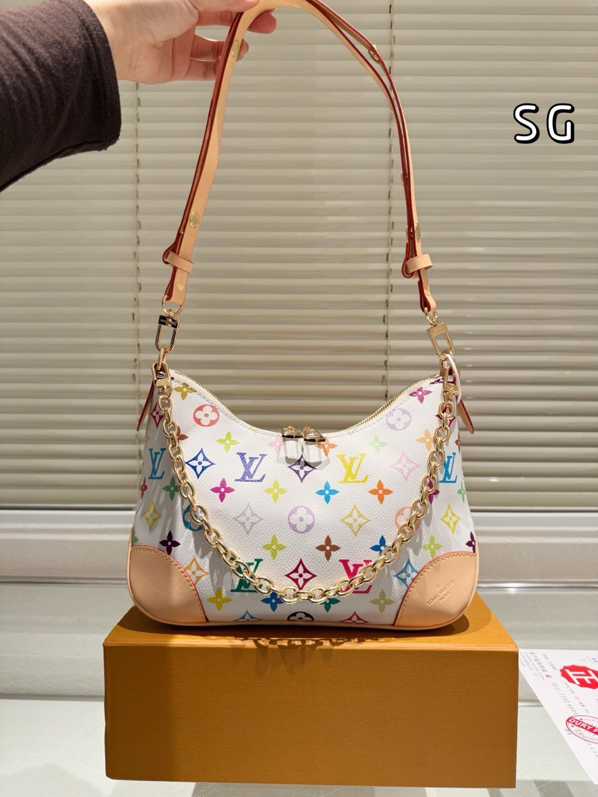 【今日特価】LV Boulogne ブーローニュ ポストマンバッグ