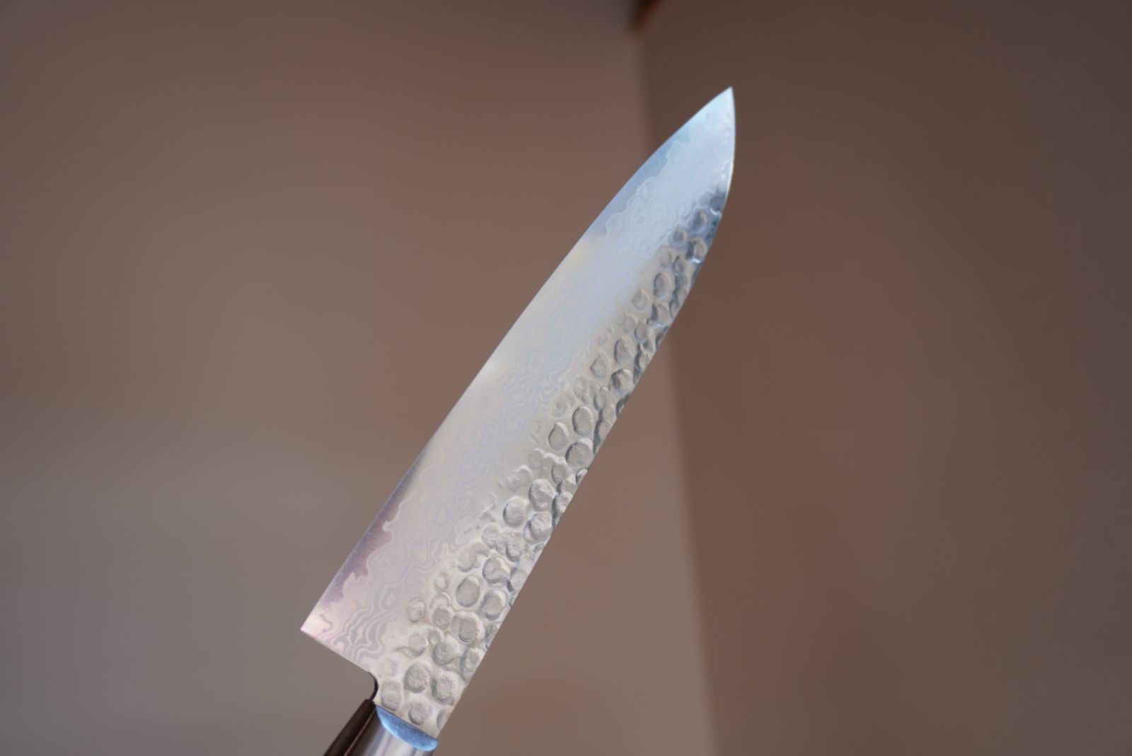 大特価】堺孝行 ダマスカス 三徳包丁 180mm マホガニー柄 - メルカリ