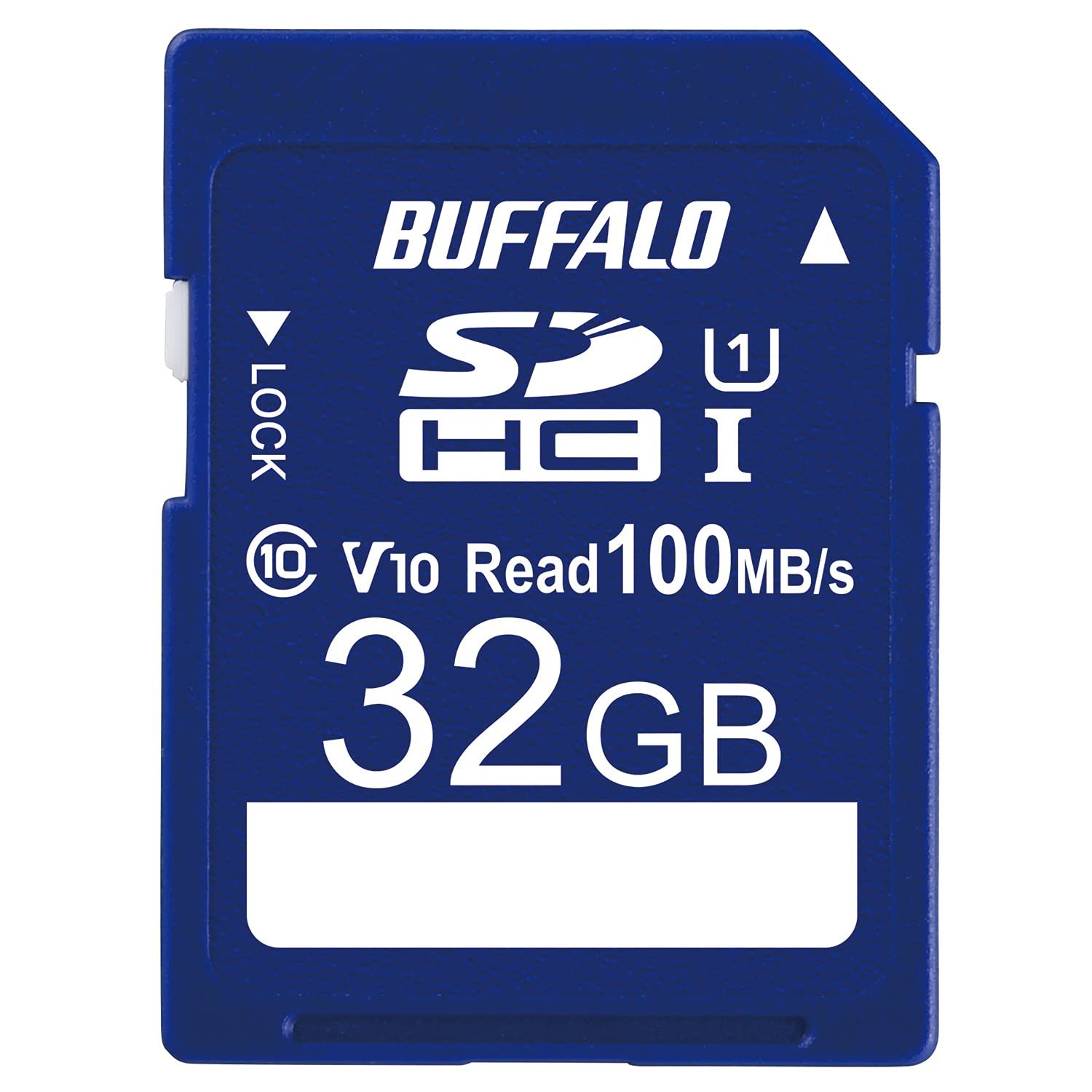 バッファロー SDカード 32GB 100MB/s UHS-1 スピードクラス1 VideoSpeedClass10 IPX7 Full HD データ復旧サービス対応 RSDC-032U11HA/Nt 2d5abd4b