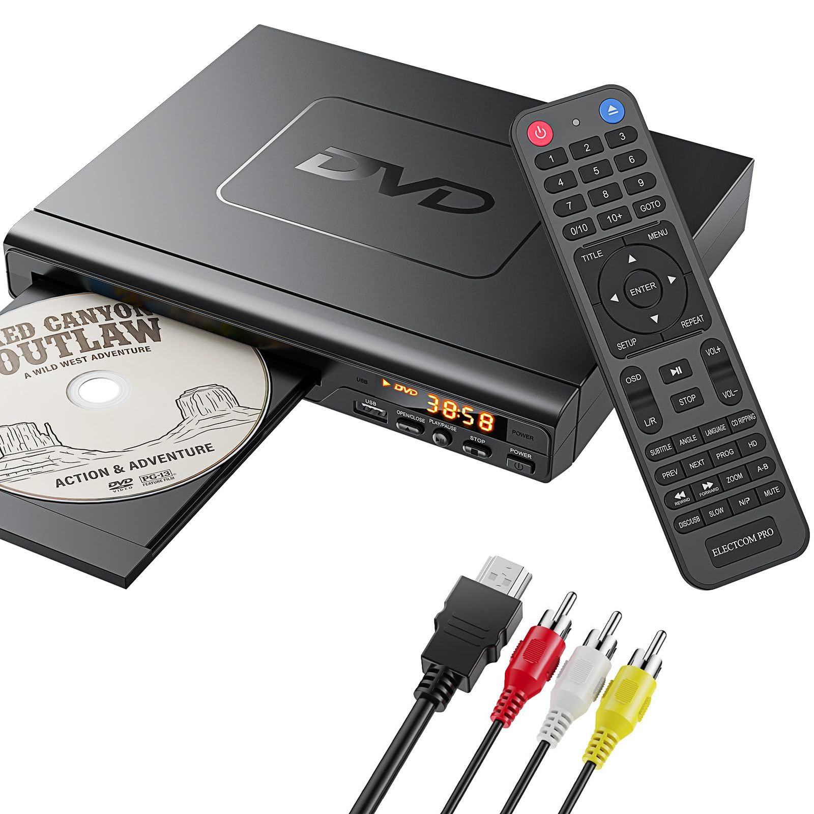 DVD プレーヤー HDMI, すべての地域を再生できる DVD プレーヤー, 高齢者向けのシンプルな DVD プレーヤー, ホーム ステレオ システム用 CD DVDプレーヤー, HDMI および RCA ケーブル付属t eeafdebc DVD プレーヤー HDMI, すべての地域を再生できる DVD プレーヤー, 高齢者向けのシンプルな DVD プレーヤー, ホーム ステレオ システム用 CD DVDプレーヤー, HDMI および RCA ケーブル付属t eeafdebc