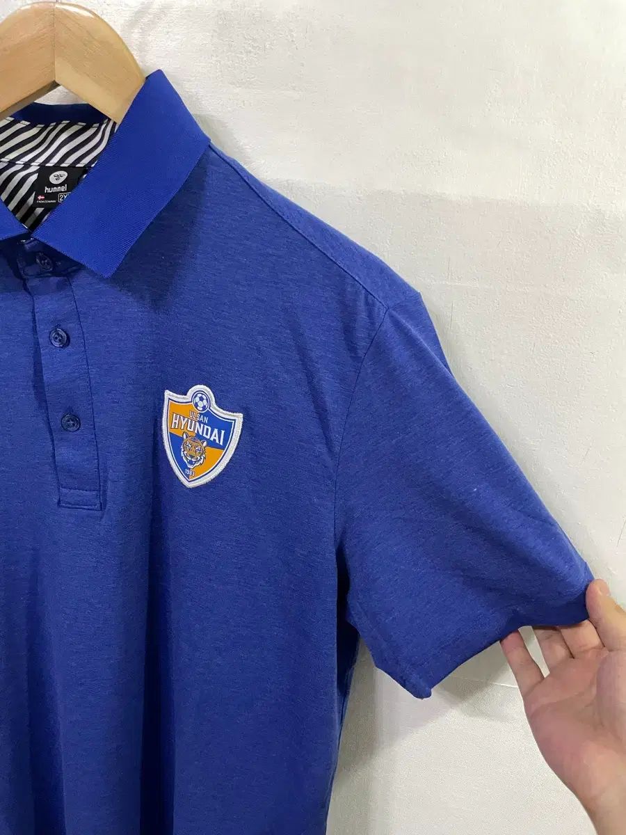 蔚山現代（ウルサンゲンダイ）FC 選手用支給用 半袖ポロTシャツ 2XL hummel