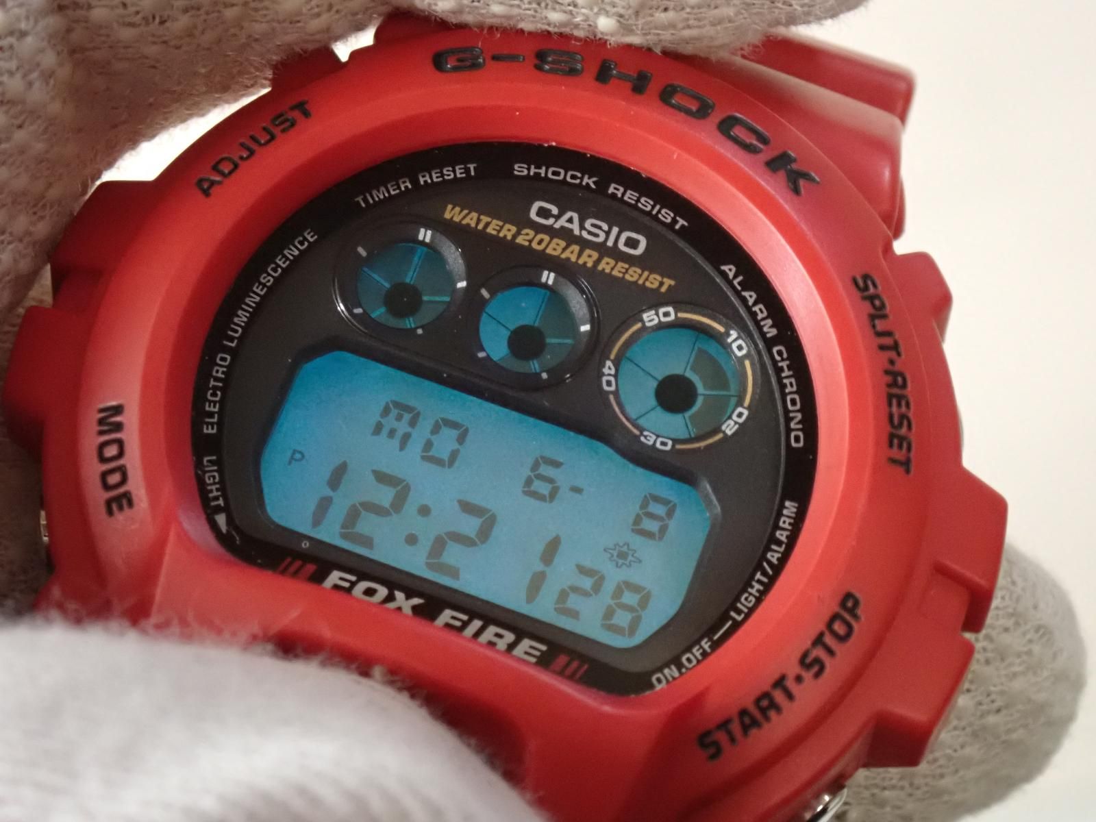 ☆7973☆G-SHOCK ジーショック DW-6900H-4 レッド スラッシャー 腕時計 