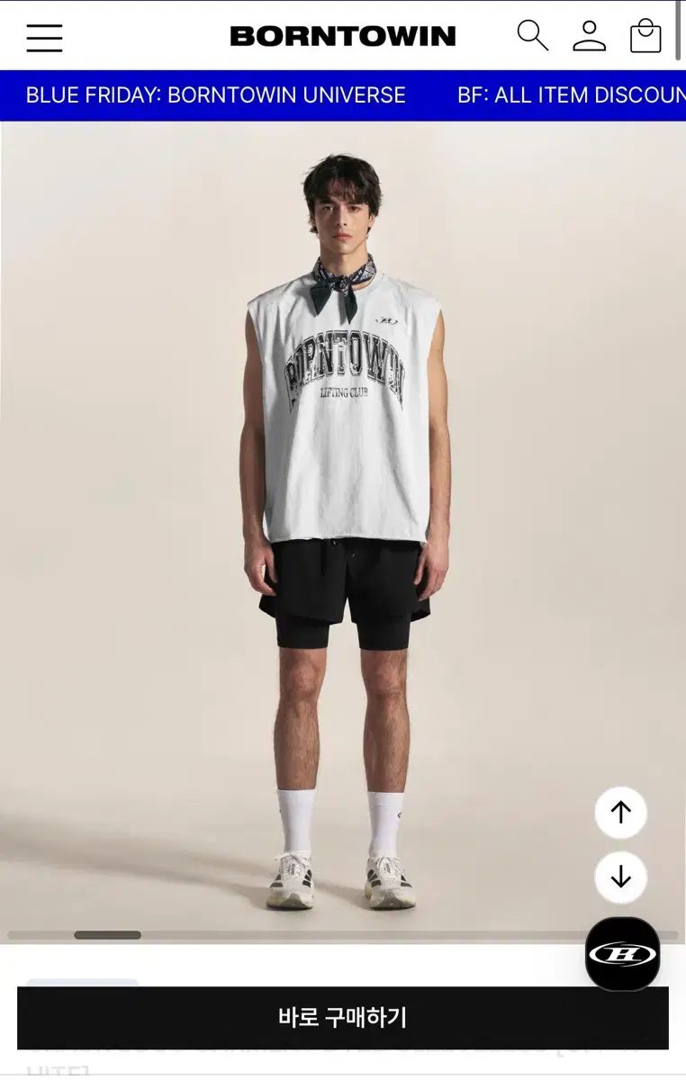 BORN TO WIN ノースリーブ 新品 出品