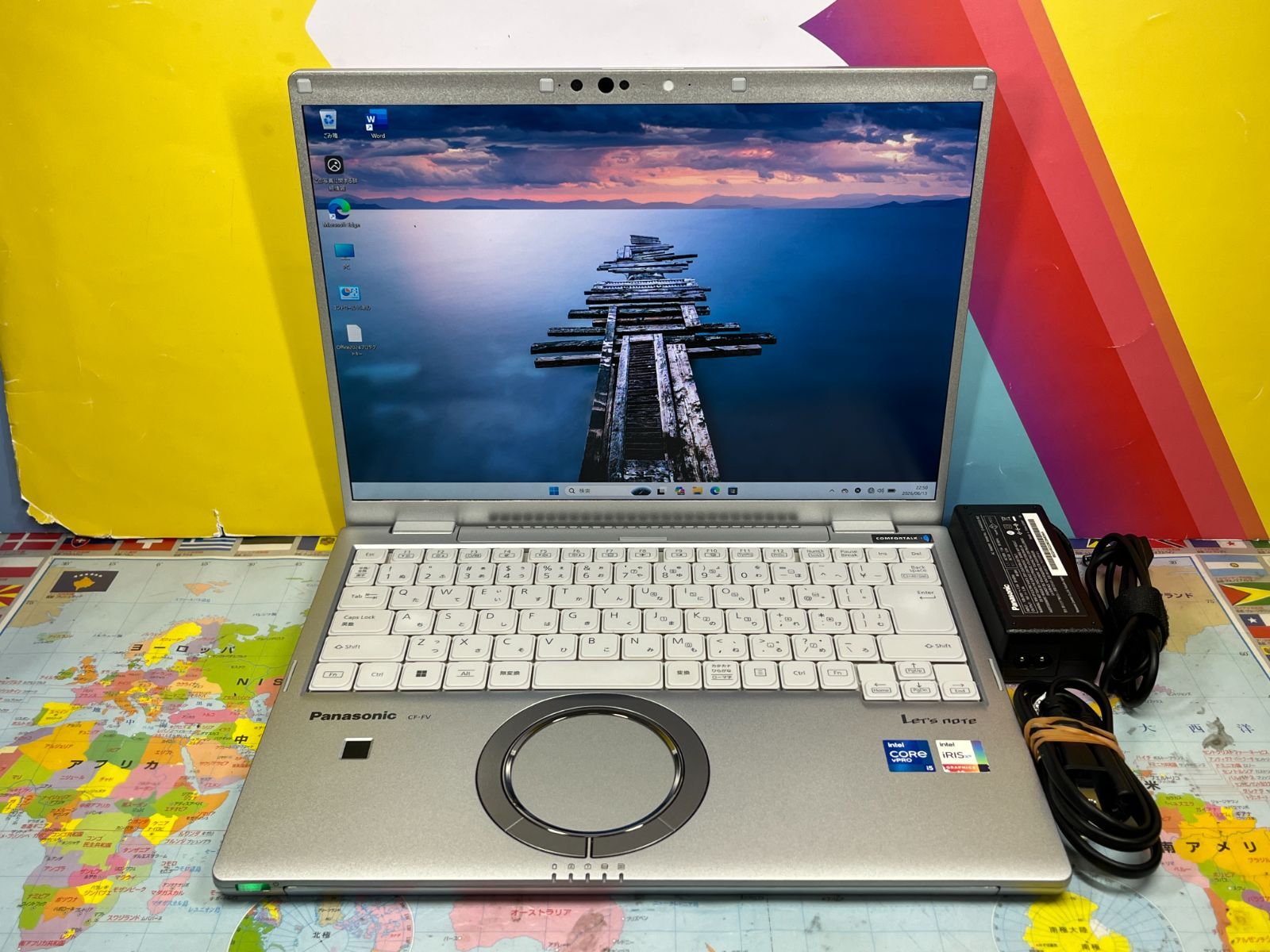 16GB・512GB 美品 CF-FV1 レッツノート 14.0型 QHD 軽量
