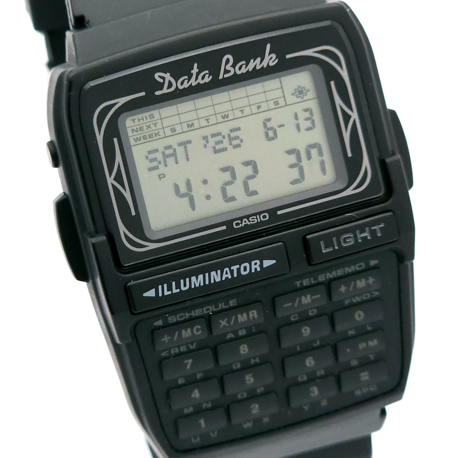☆良品 CASIO カシオ データバンク DBC-63 デジタル QZ 動作品 - メルカリ