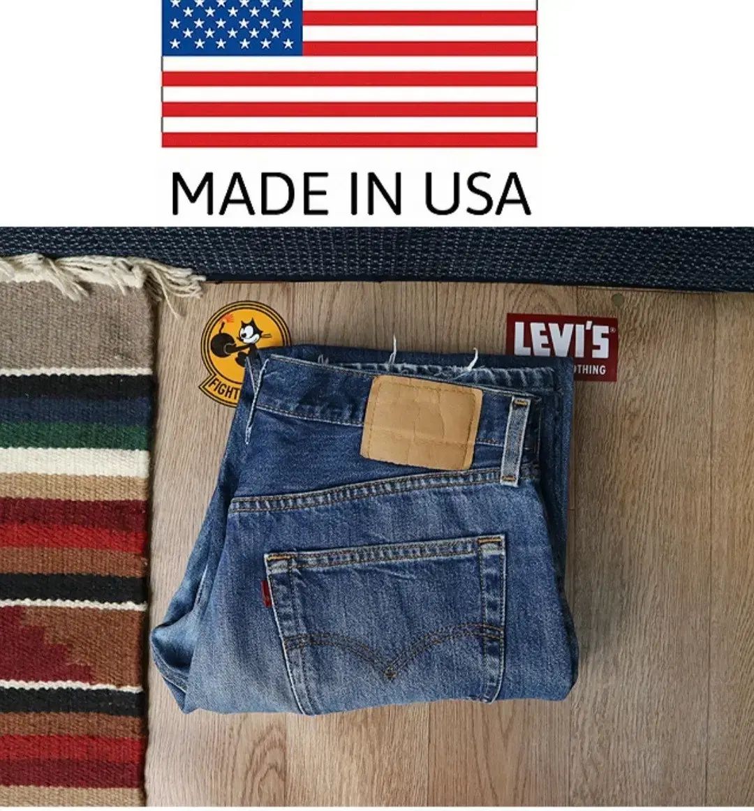 アメリカ メイド 90s LEVI'S リーバイス 501 ヴィンテージ デニム 32