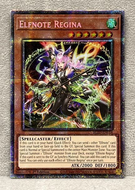 遊戯王 英語 北米版 耀聖の風詩レギナ スターライトレア 1st