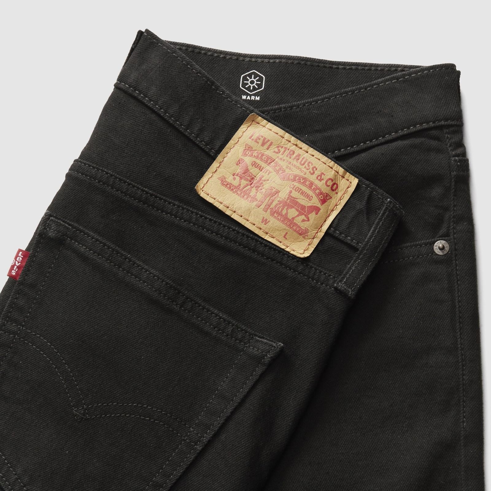 [リーバイス] ジーンズ 502(TM) レギュラーテーパードフィット (保温効果) メンズ 29507-1484 US W32 L32 [29507-1484 WRAPPED UP RINSE WARM] [W32 / L32]