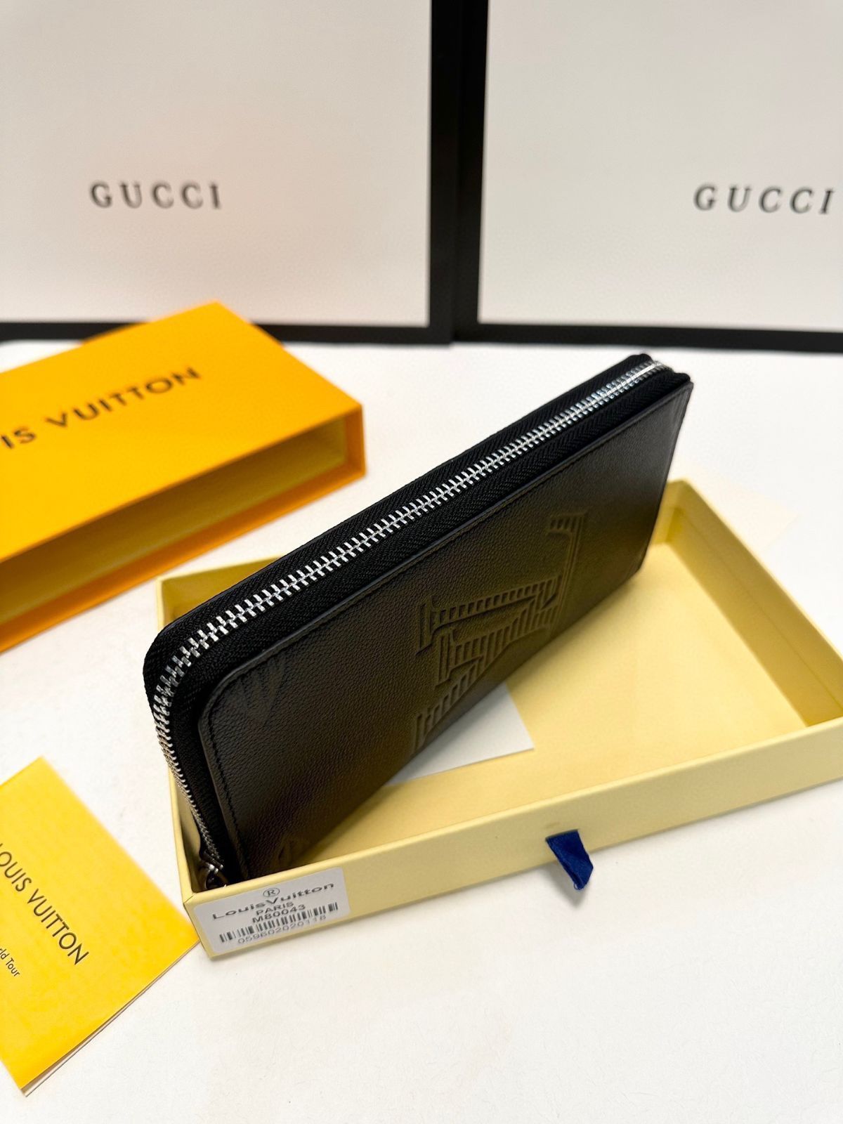 Louis Vuittonルイヴィトン/ウォレット、3つの仕切り8つのカードスロットを設置して現金各種消費カード伝票などを簡単に入れることができ、多機能小財布バッグ多カードビット大容量[本日特価|新品未使用品]
