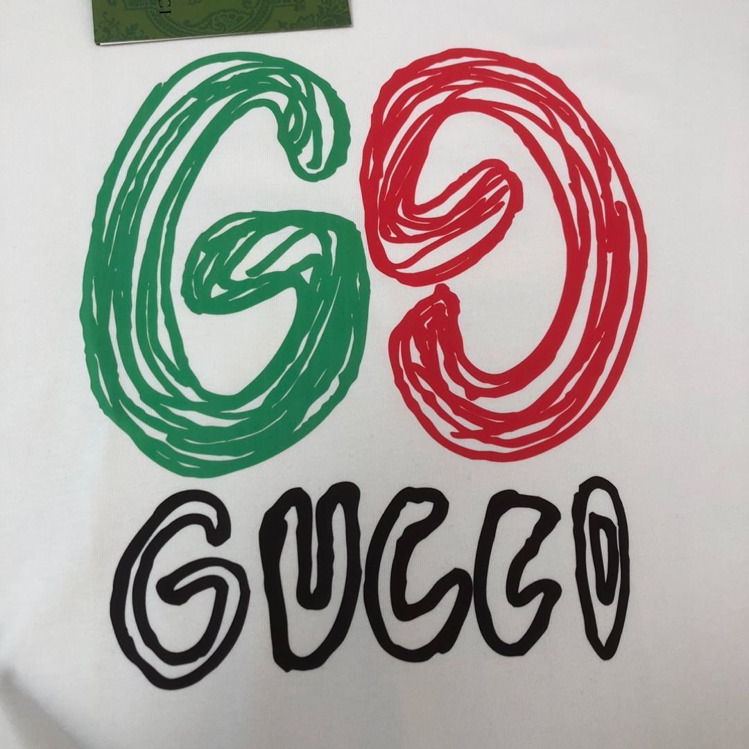 【本日限定特価】GUCCI クルーネックTシャツ - 高品質コットンで快適な着心地[本日特価|新品未使用品]