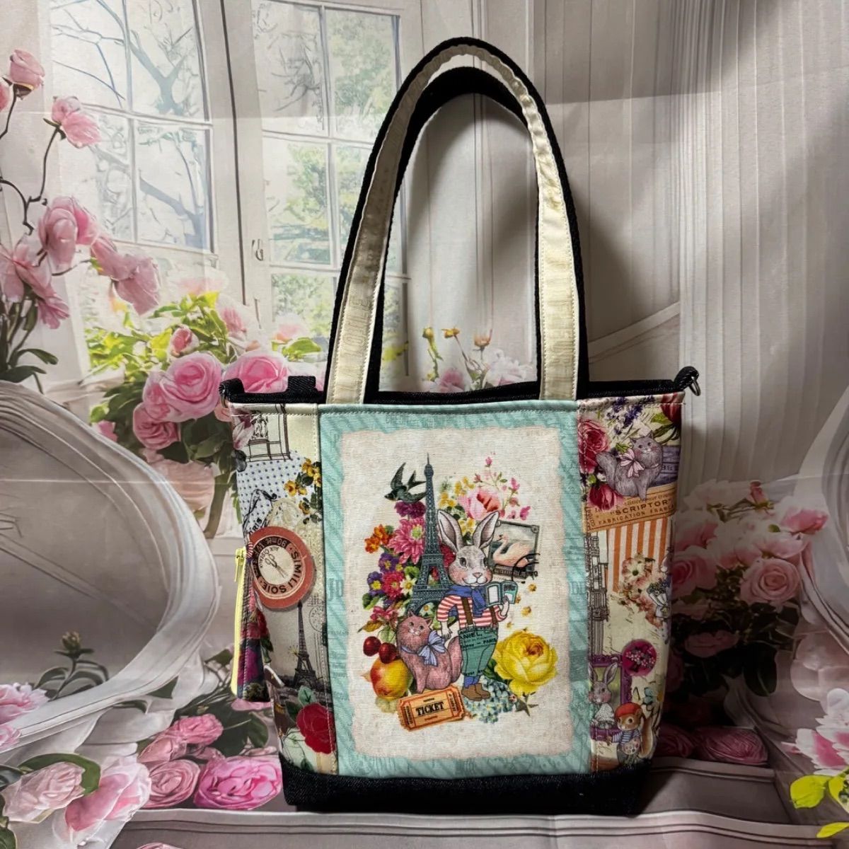 トートバッグ＆ミニポーチ（ボンボヤージュ）ジョリーフルール - メルカリ
