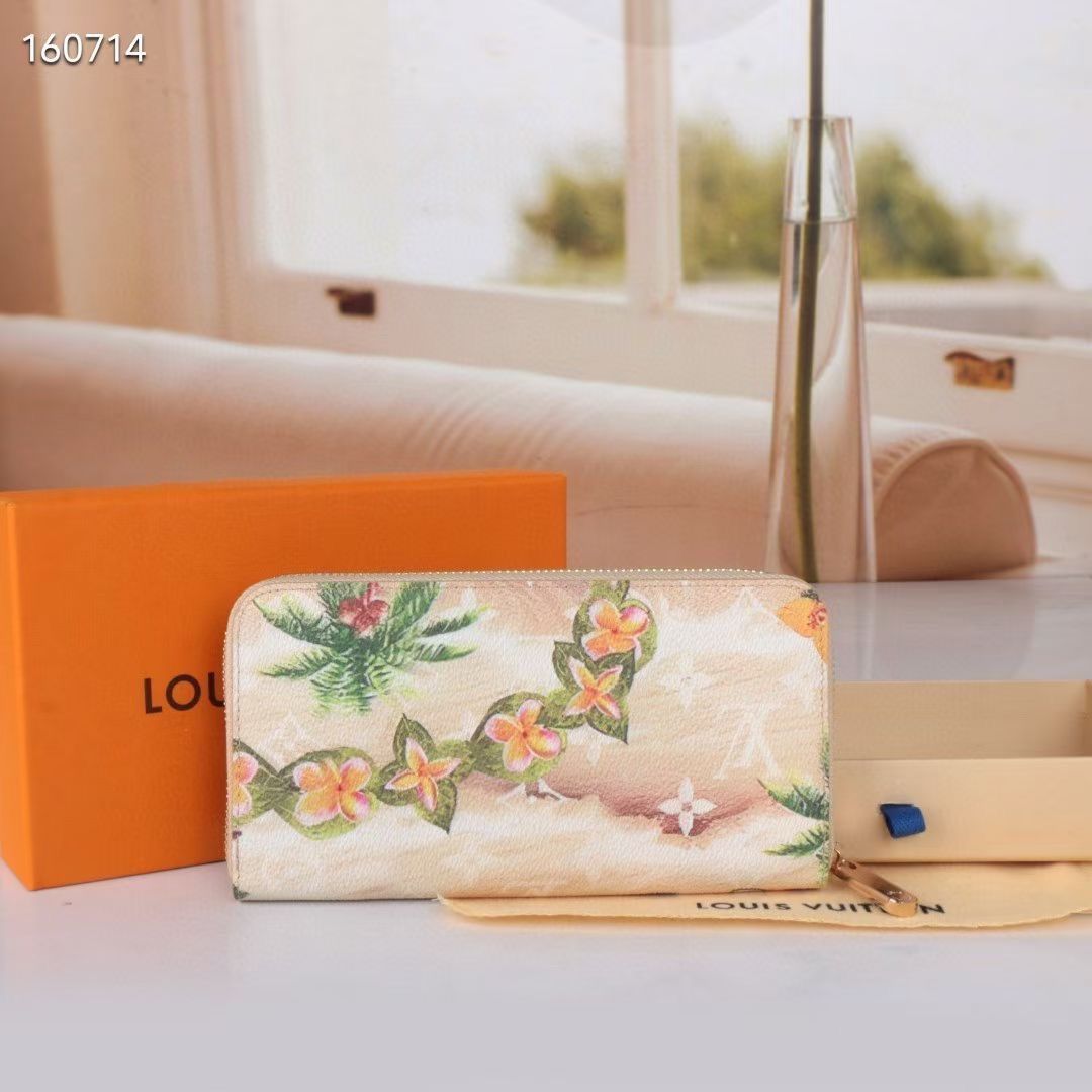LVルイ・ヴィトン／限定ウォレット「ジビ・ウォーレット」、モノグラムキャンバスにルイ・ヴィトンのかわいいマスコット「ヴィヴィアン」のイラストをプリント[本日特価|新品未使用品]
