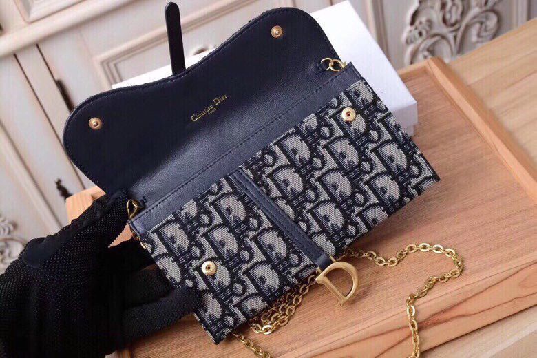 Diorの新作財布、財布、銀行カードバッグ、肩掛け可能[本日特価|新品未使用品]