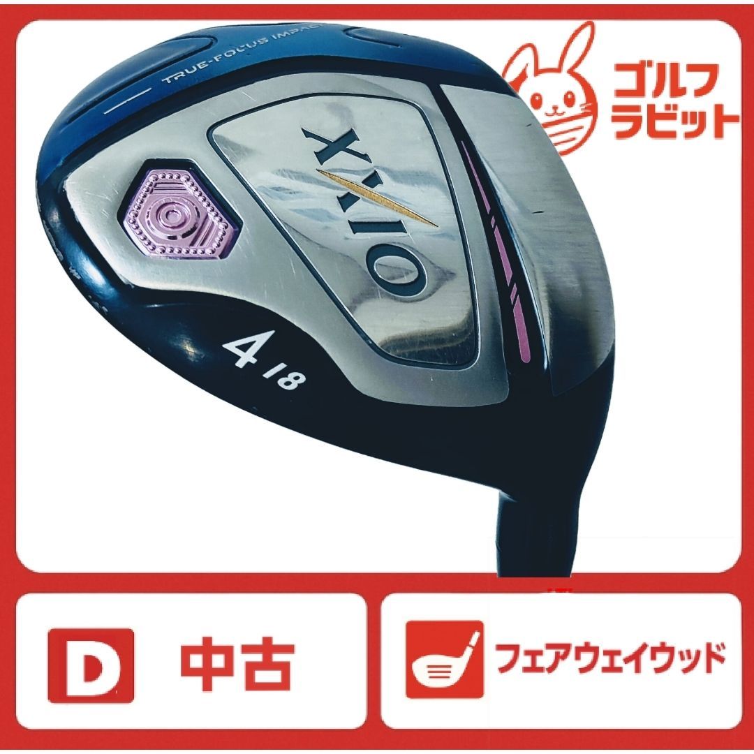 レディース XXIO ゼクシオ10 4W 純正カーボン L