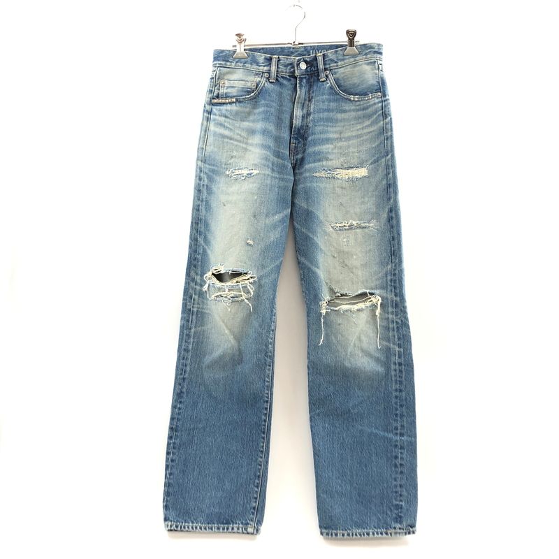 【中古品】HYSTERIC GLAMOUR ヒステリックグラマー KINKY DAMAGE DENIM PANTS 02221AP05 リペア加工 ダメージ デニムパンツ ボトムス【151-260613-hn-04-fur】