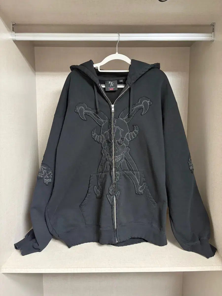 シュプリーム ヨウジヤマモト フード ジップアップ