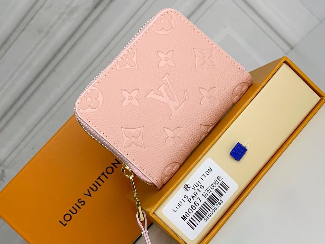 【本日限定特価】ダイヤモンドエンボス ジップコインケース 11×8×1cm コンパクトデザイン [本日特価|新品未使用品]