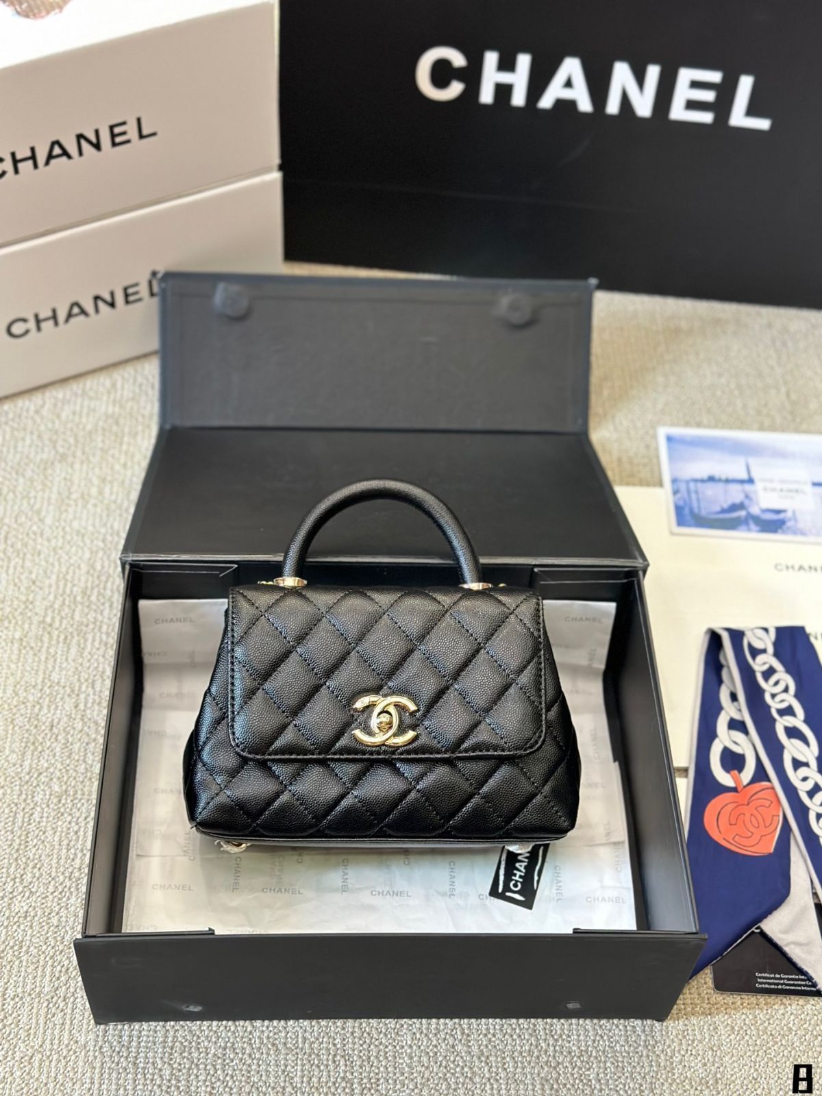 【今日特価!】Chanel Coco Handle ハンドバッグ 送料無料!在庫限定のお得な価格です!