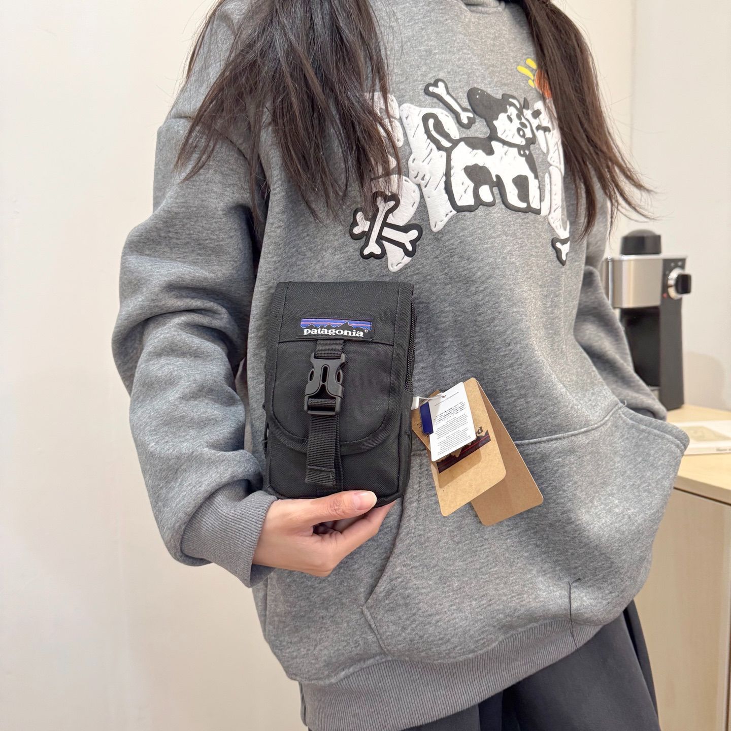 [本日特価] パタゴニア ストリートスタイル スマホバッグ ユニセックス アウトドア スポーツ コインケース [本日特価|新品未使用品]-WTO輸入1