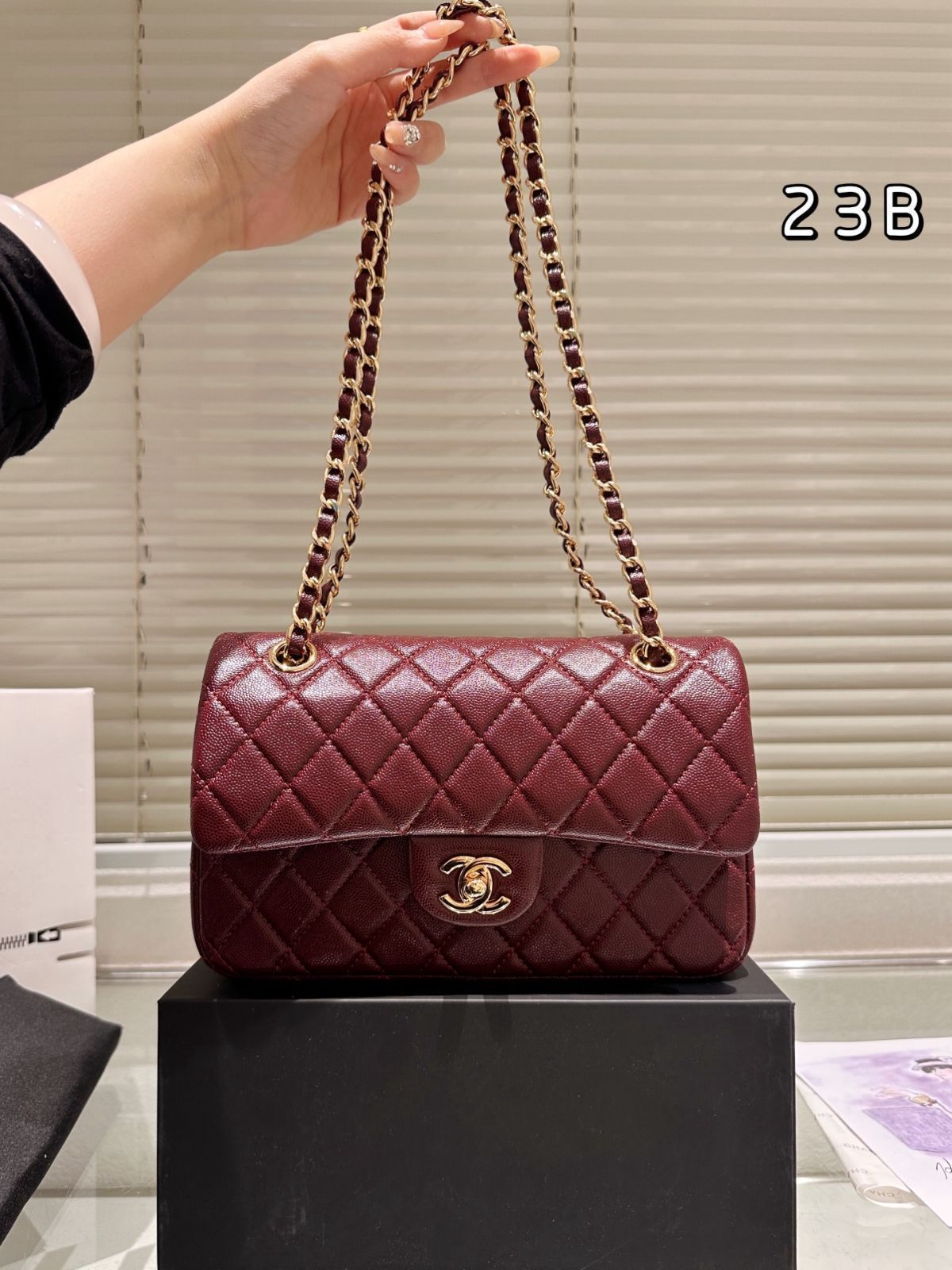 【今日特価】Chanel CF Classic Bag シャネル CF クラシックバッグ-MM輸入
