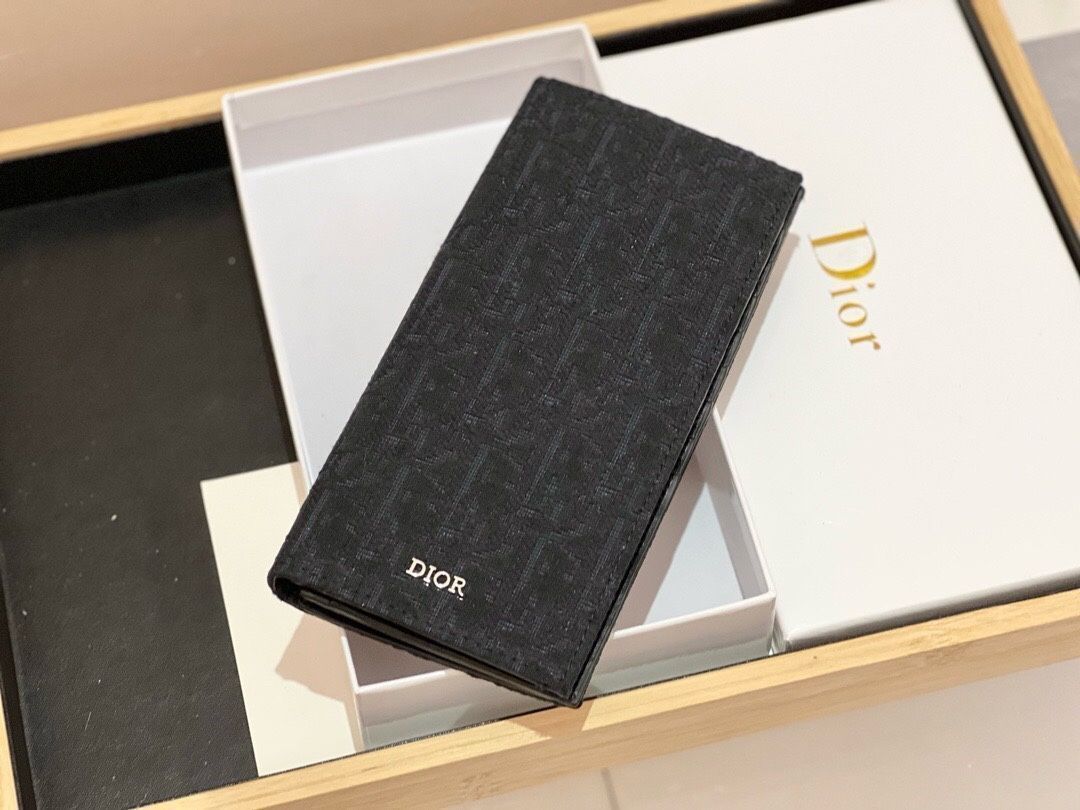 Diorウォレット/財布、クレジットカードスロットと収納紙幣、両用パスケース財布[本日特価|新品未使用品]