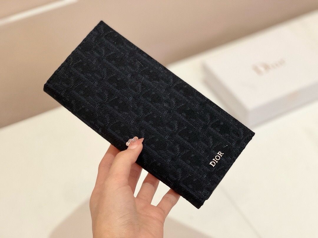 Diorウォレット/財布、クレジットカードスロットと収納紙幣、両用パスケース財布[本日特価|新品未使用品]