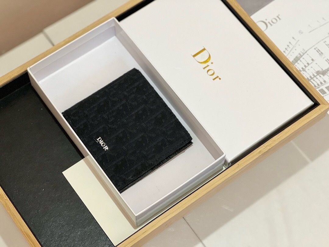 Diorウォレット/財布、クレジットカードスロットと収納紙幣、両用パスケース財布[本日特価|新品未使用品]