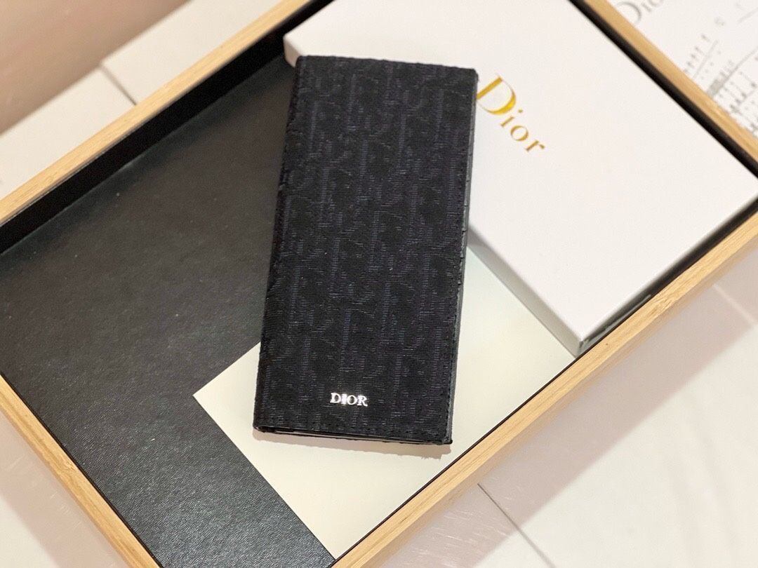 Diorウォレット/財布、クレジットカードスロットと収納紙幣、両用パスケース財布[本日特価|新品未使用品]