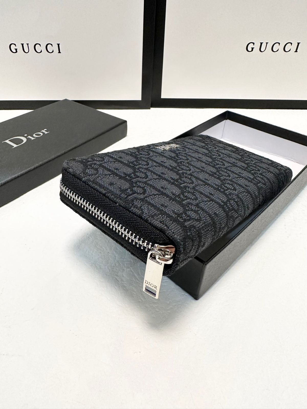 Dior財布/革財布、両用パスケース財布、男女兼用[本日特価|新品未使用品]