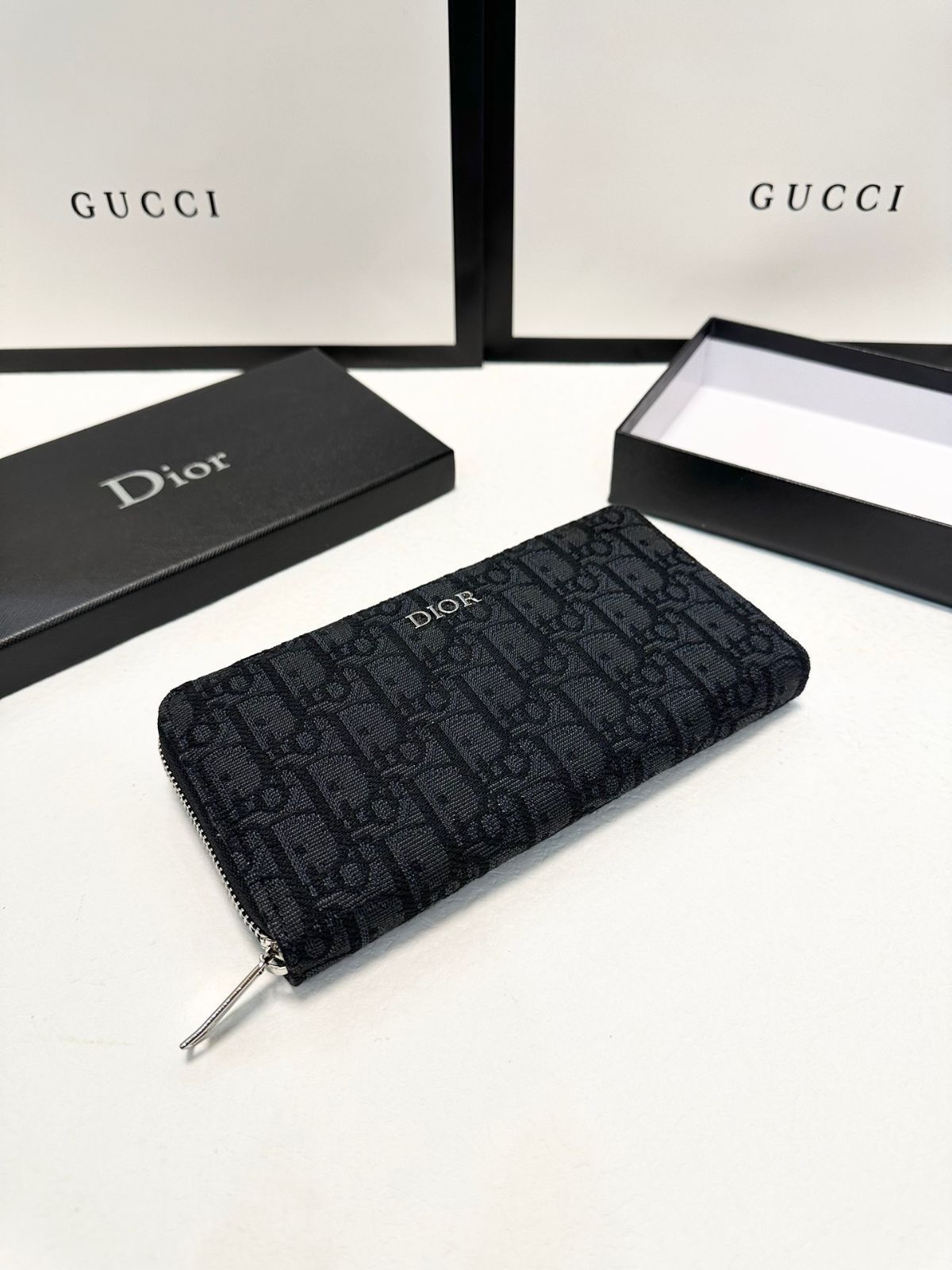 Dior財布/革財布、両用パスケース財布、男女兼用[本日特価|新品未使用品]