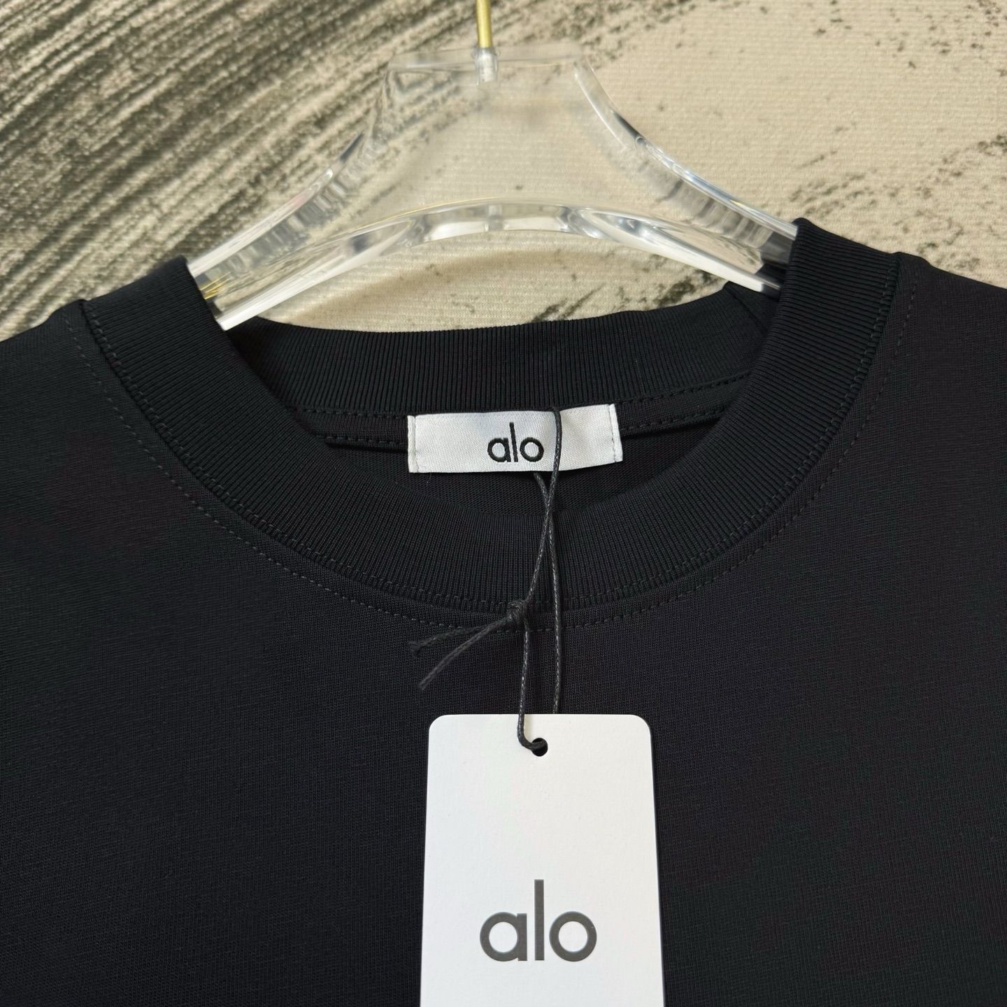 【今日特価】alo バーナウトレター T シャツ