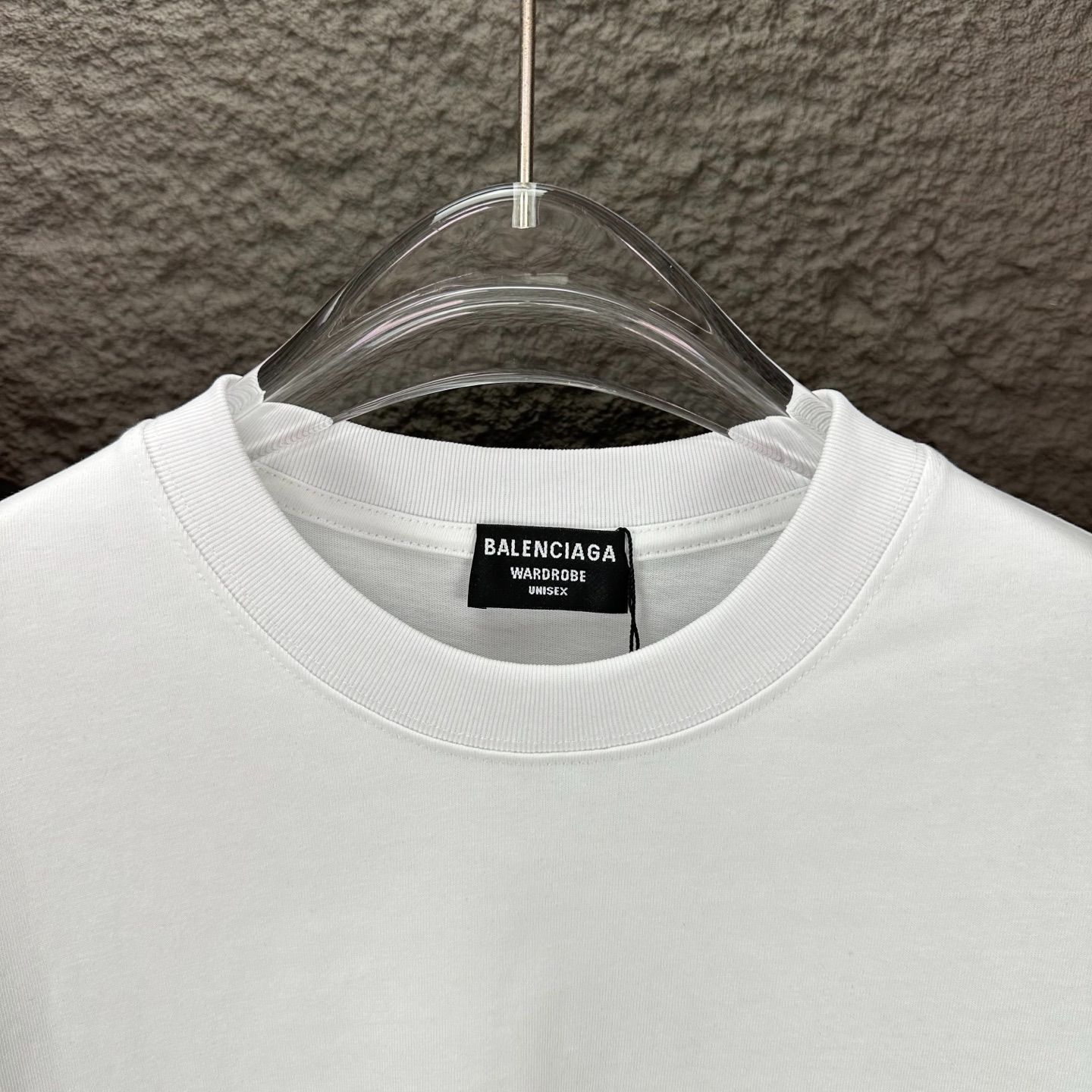 【今日特価】Balenciaga 2025 シリコーン立体文字 カップル T 【今日特価】Balenciaga 2025 シリコーン立体文字 カップル T