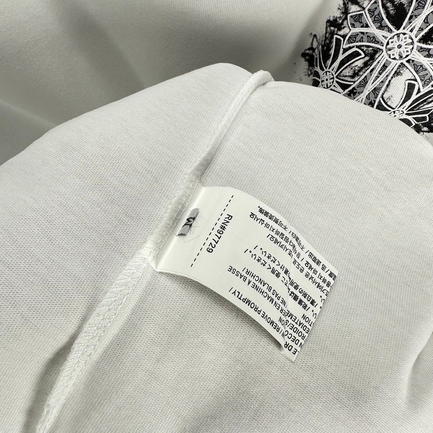 【今日特価】Chrome Hearts 十字架梵文 男女兼用 2025T シャツ